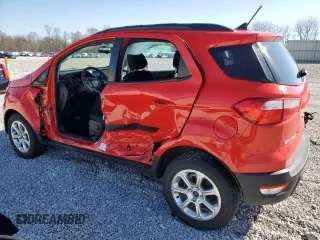 2021 Ford EcoSport SE with VIN MAJ3S2GE8MC408423, listed as a Copart auction lot 49664365 with 28,606 mi miles and Salvage Title. Bid and sale history available at carsss.com. Image 2.