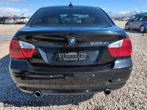 2008 BMW 3 Series 335xi with VIN WBAVD53538A009258, listed as a Copart auction lot 46369055 with 167,497 mi miles and Salvage Title. Bid and sale history available at carsss.com. Image 6.