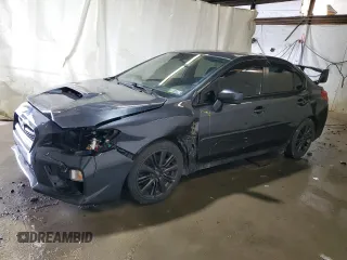 2015 Subaru WRX with VIN JF1VA1A6XF9807101, listed as a Copart auction lot 62991435 with 83,340 mi miles and Salvage title. Bid and sale history available at DreamBid. Image 1.