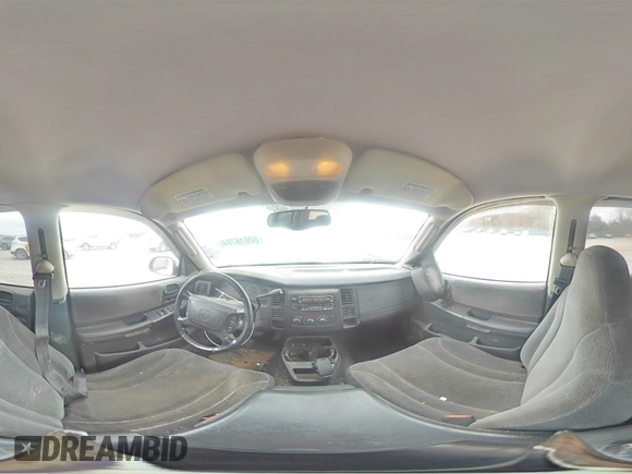 2003 Dodge Dakota SLT with VIN 1D7HL48X13S151334, listed as a Copart auction lot 82016764 with 216,281 mi miles and Salvage Title. Bid and sale history available at carsss.com. Image 12.