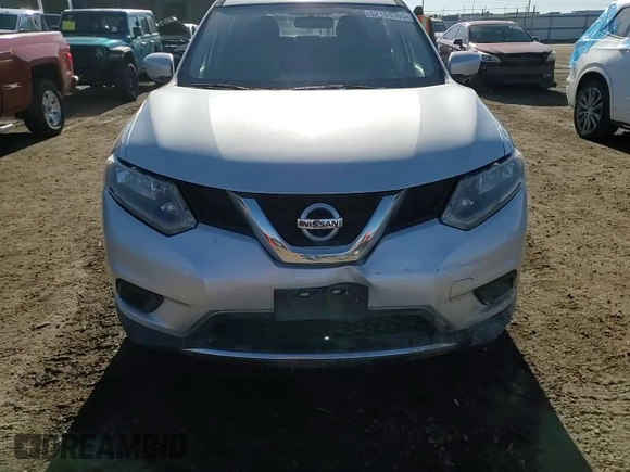 2016 Nissan Rogue SV with VIN KNMAT2MV4GP701543, listed as a Copart auction lot 52184365 with 159,065 mi miles and Salvage Title. Bid and sale history available at carsss.com. Image 14.