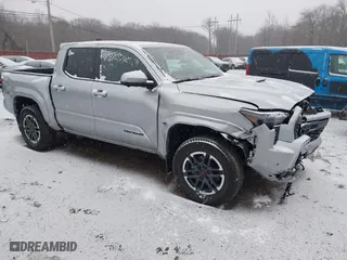2024 Toyota Tacoma 4WD SR5 with VIN 3TMLB5JN6RM018639, listed as a IAAI auction lot 41251861 with 10,088 mi miles. Bid and sale history available at carsss.com. Image 1.