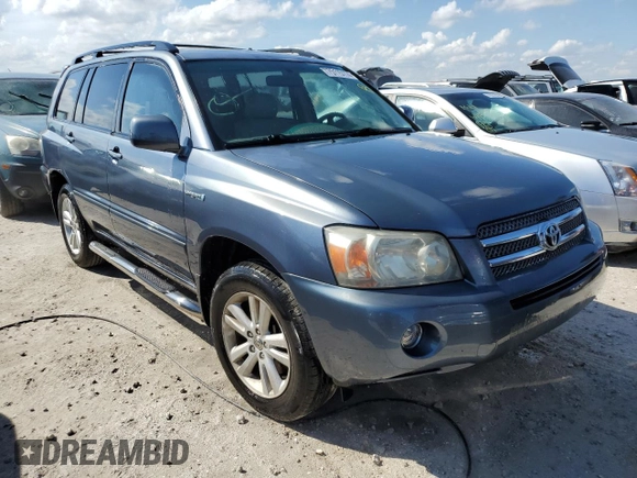 2007 Toyota Highlander Hybrid with VIN JTEGW21A370019809, listed as a Copart auction lot 75115174 with 153,033 mi miles and Non Repairable. Bid and sale history available at carsss.com. Image 4.