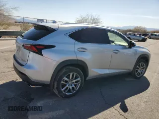 2015 Lexus NX 200t with VIN JTJBARBZ8F2044781, listed as a Copart auction lot 49498065 with 121,666 mi miles and Salvage Title. Bid and sale history available at DreamBid. Image 3.