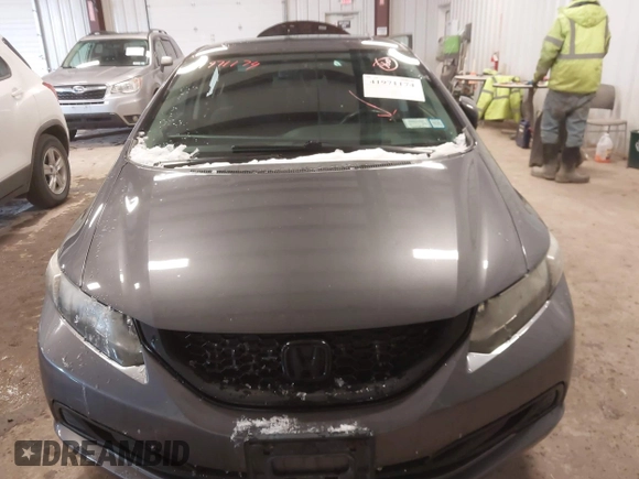 2014 Honda Civic Sedan EX with VIN 2HGFB2F82EH517298, listed as a IAAI auction lot 41971174 with 131,451 mi miles. Bid and sale history available at carsss.com. Image 13.