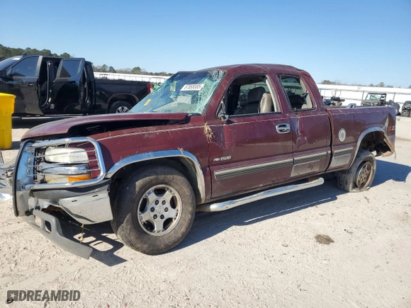 2000 Chevrolet Silverado 1500 LT with VIN 1GCEK19T8YE409350, listed as a Copart auction lot 87868085 with 0 mi miles and Salvage Title. Bid and sale history available at carsss.com. Image 1.