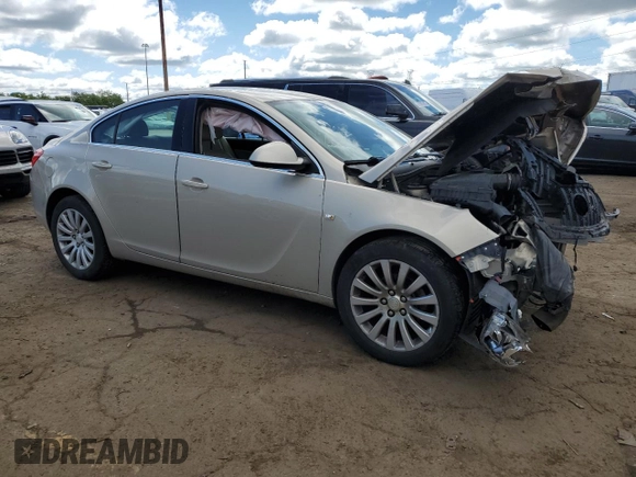 2011 Buick Regal CXL RL1 z VIN 2G4GN5ECXB9207046, wystawiony jako Copart lot #58045965 z przebiegiem 129 898 mil mil oraz Szkoda całkowita • Salvage title. Historia ofert i sprzedaży dostępna na DreamBid. Obrazek 4.