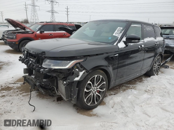 2018 Land Rover Range Rover Sport HSE Dynamic with VIN SALWV2SVXJA401561, listed as a Copart auction lot 42084185 with 37,254 mi miles and Salvage Title. Bid and sale history available at carsss.com. Image 1.