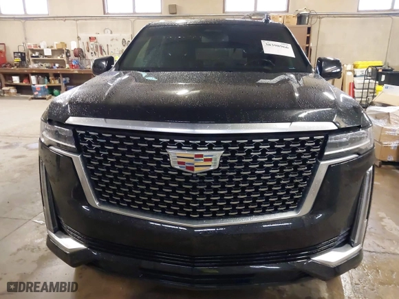 2021 Cadillac Escalade Luxury with VIN 1GYS4AKL7MR295510, listed as a IAAI auction lot 38398966 with 26,228 mi miles. Bid and sale history available at carsss.com. Image 12.