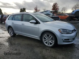 2017 Volkswagen Golf SportWagen SE with VIN 3VWC17AU0HM510942, listed as a Copart auction lot 80790514 with 67,563 mi miles and Salvage Title. Bid and sale history available at carsss.com. Image 4.