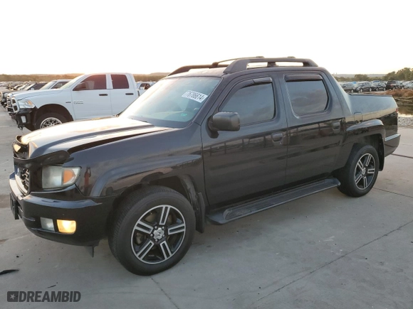 2013 Honda Ridgeline Sport with VIN 5FPYK1F72DB015363, listed as a Copart auction lot 76786614 with 101,714 mi miles and Salvage Title. Bid and sale history available at carsss.com. Image 1.