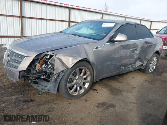 2008 Cadillac CTS AWD w/1SB with VIN 1G6DS57V180174992, listed as a IAAI auction lot 40787190 with 161,786 mi miles. Bid and sale history available at carsss.com. Image 2.