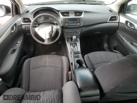 2017 Nissan Sentra S with VIN 3N1AB7AP1HY372244, listed as a Copart auction lot 46446415 with Not Provided miles and Salvage Title. Bid and sale history available at DreamBid. Image 8.