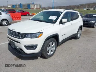 2021 Jeep Compass Latitude with VIN 3C4NJCBB7MT580777, listed as a IAAI auction lot 41813784 with 41,326 mi miles and . Bid and sale history available at DreamBid. Image 18.