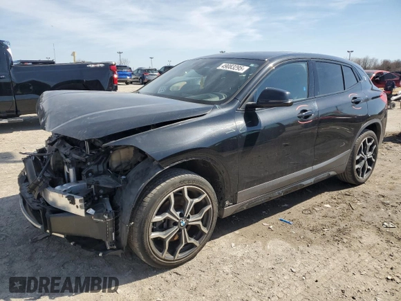 2018 BMW X2 xDrive28i z VIN WBXYJ5C39JEF81835, wystawiony jako Copart lot #49083295 z przebiegiem 66 524 mil mil oraz Szkoda całkowita • Salvage title. Historia ofert i sprzedaży dostępna na DreamBid. Obrazek 1.