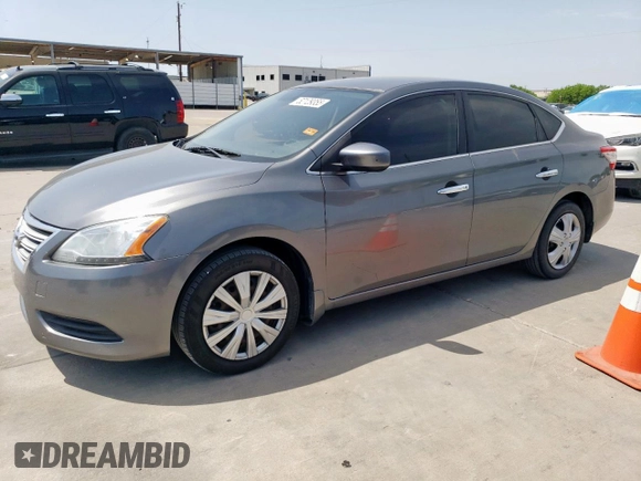 2015 Nissan Sentra SV with VIN 3N1AB7AP7FY279886, listed as a Copart auction lot 52129355 with 131,488 mi miles and Clean Title. Bid and sale history available at carsss.com. Image 1.
