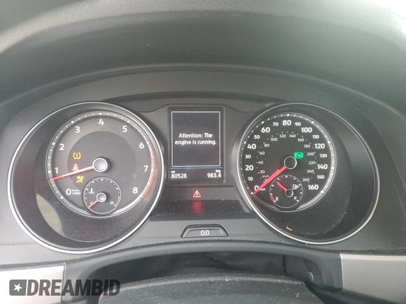 2019 Volkswagen Atlas SE z VIN 1V2WR2CA6KC601784, wystawiony jako Copart lot #58795675 z przebiegiem 80 528 mil mil oraz Szkoda całkowita • Salvage title. Historia ofert i sprzedaży dostępna na DreamBid. Obrazek 9.