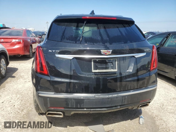 2022 Cadillac XT5 FWD Luxury with VIN 1GYKNAR4XNZ165234, listed as a Copart auction lot 75041424 with 36,100 mi miles and Non repairable. Bid and sale history available at DreamBid. Image 6.