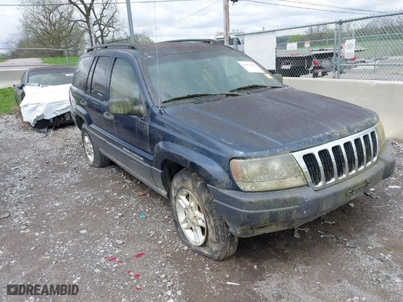 2003 Jeep Grand Cherokee Laredo with VIN 1J4GW48S63C591605, listed as a IAAI auction lot 41973681 with 177,024 mi miles. Bid and sale history available at carsss.com. Image 1.