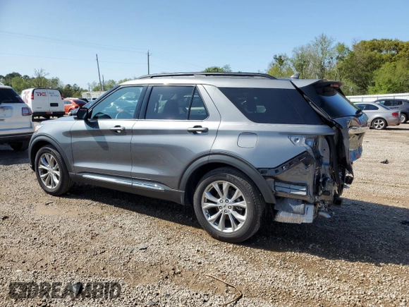 2024 Ford Explorer XLT with VIN 1FMSK7DH1RGA88701, listed as a Copart auction lot 51088365 with 10,282 mi miles and Salvage Title. Bid and sale history available at DreamBid. Image 2.