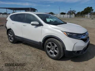 2019 Honda CR-V EX with VIN 5J6RW1H59KA012697, listed as a Copart auction lot 51002785 with 95,257 mi miles and Salvage Title. Bid and sale history available at carsss.com. Image 4.