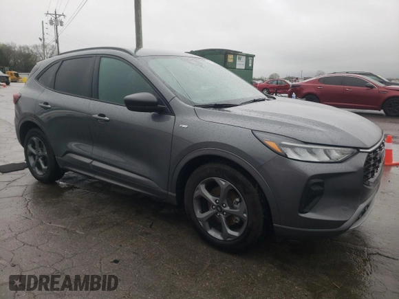 2024 Ford Escape ST-Line with VIN 1FMCU0MNXRUA33354, listed as a Copart auction lot 51168805 with 7,267 mi miles and Salvage Title. Bid and sale history available at DreamBid. Image 4.