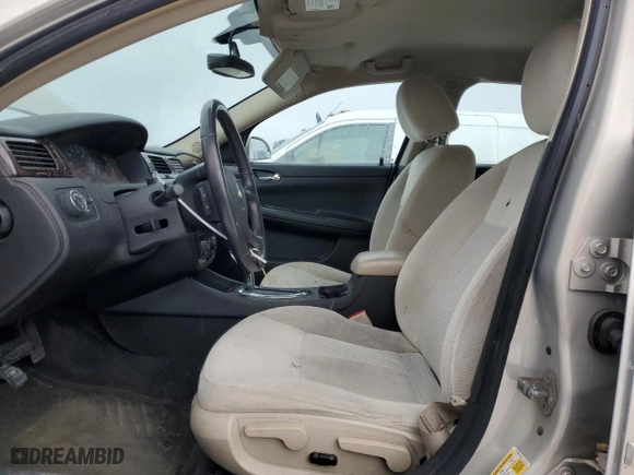 2012 Chevrolet Impala LT Retail with VIN 2G1WB5E36C1114719, listed as a Copart auction lot 43478785 with 85,584 mi miles and Non Repairable. Bid and sale history available at carsss.com. Image 7.
