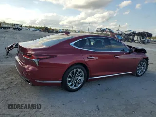 2019 Lexus LS 500 with VIN JTHB51FF0K5009992, listed as a Copart auction lot 79403714 with 49,433 mi miles and Salvage title. Bid and sale history available at DreamBid. Image 3.