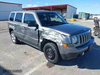 2014 Jeep Patriot Sport with VIN 1C4NJRBB5ED574390, listed as a IAAI auction lot 41949395 with NaN miles. Bid and sale history available at carsss.com. Image 1.