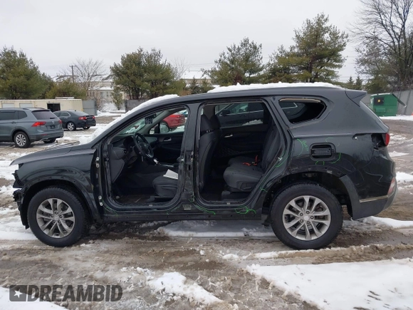 2019 Hyundai Santa Fe SE with VIN 5NMS2CAD9KH003200, listed as a IAAI auction lot 41541423 with 91,913 mi miles. Bid and sale history available at carsss.com. Image 14.