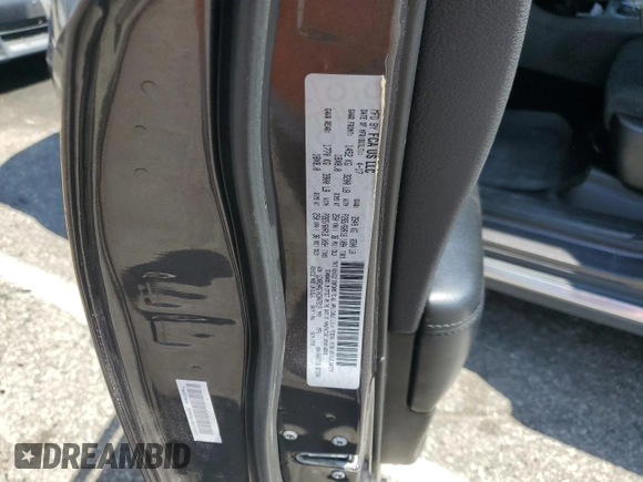 2017 Dodge Durango SXT with VIN 1C4RDHAG1HC847819, listed as a Copart auction lot 62944245 with 110,215 mi miles and Salvage title. Bid and sale history available at DreamBid. Image 14.