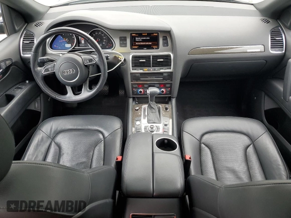 2015 Audi Q7 S line Prestige with VIN WA1DGAFE5FD005535, listed as a Copart auction lot 56905465 with 117,934 mi miles and Salvage title. Bid and sale history available at DreamBid. Image 8.