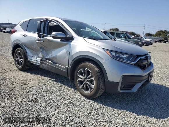 2020 Honda CR-V EX-L with VIN 5J6RW2H83LL024463, listed as a Copart auction lot 61678325 with 44,715 mi miles and Salvage title. Bid and sale history available at DreamBid. Image 4.