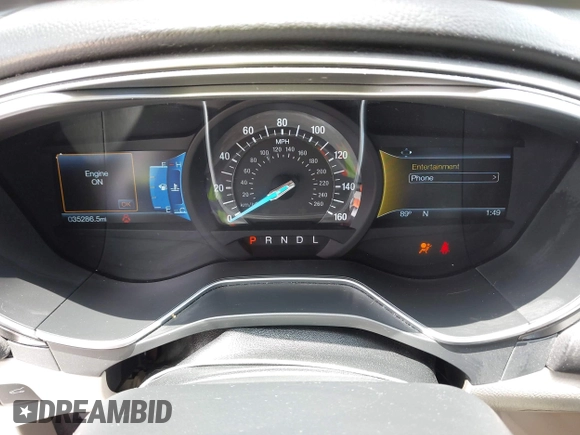 2017 Ford Fusion SE with VIN 3FA6P0H78HR157106, listed as a IAAI auction lot 42088935 with 35,286 mi miles and . Bid and sale history available at DreamBid. Image 7.