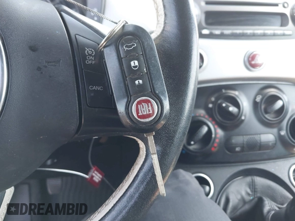 2014 FIAT 500 Abarth with VIN 3C3CFFJH8ET188400, listed as a IAAI auction lot 42014197 with 86,869 mi miles. Bid and sale history available at carsss.com. Image 11.