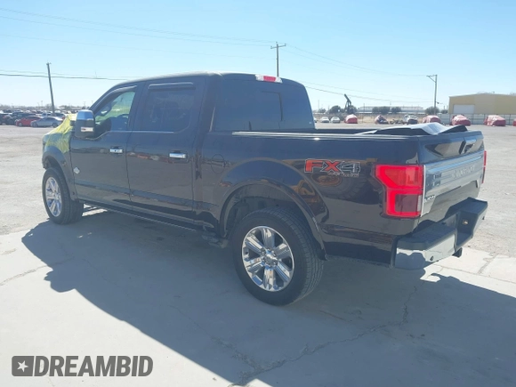 2018 Ford F-150 XL with VIN 1FTEW1E5XJFE46654, listed as a IAAI auction lot 41647966 with 93,397 mi miles. Bid and sale history available at carsss.com. Image 3.