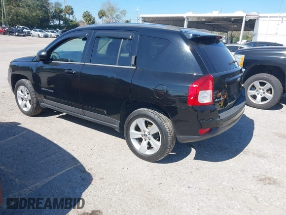 2013 Jeep Compass Sport with VIN 1C4NJDBB1DD217533, listed as a IAAI auction lot 41461759 with 205,972 mi miles. Bid and sale history available at carsss.com. Image 3.