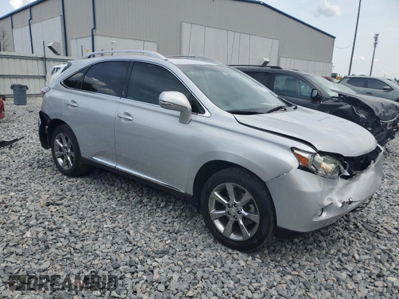 2011 Lexus RX 350 with VIN 2T2ZK1BA0BC044081, listed as a Copart auction lot 55827005 with 192,181 mi miles and Salvage Title. Bid and sale history available at DreamBid. Image 4.