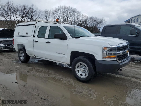 2018 Chevrolet Silverado 1500 Work Truck with VIN 1GCVKNEC2JZ274782, listed as a Copart auction lot 44198725 with 127,536 mi miles and Clean Title. Bid and sale history available at carsss.com. Image 4.