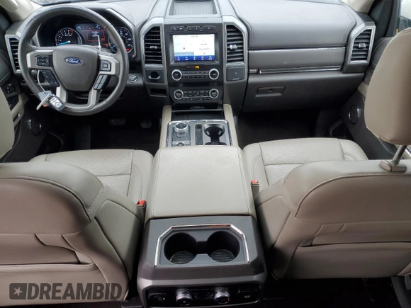2021 Ford Expedition Max XLT with VIN 1FMJK1JT2MEA38346, listed as a Copart auction lot 47743885 with 57,935 mi miles and Clean Title. Bid and sale history available at DreamBid. Image 8.