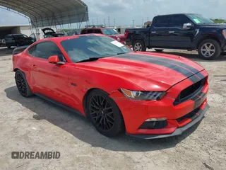 2015 Ford Mustang GT with VIN 1FA6P8CF8F5413189, listed as a IAAI auction lot 42496521 with 130,721 mi miles and . Bid and sale history available at DreamBid. Image 1.