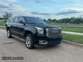 2015 GMC Yukon XL Denali with VIN 1GKS1JKJ0FR246265, listed as a Copart auction lot 54958185 with 157,545 mi miles and Clean Title. Bid and sale history available at carsss.com. Image 1.
