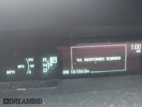 2010 Toyota Prius II z VIN JTDKN3DU4A0174731, wystawiony jako IAAI lot #42462738 z przebiegiem 181 862 mil mil oraz . Historia ofert i sprzedaży dostępna na DreamBid. Obrazek 7.