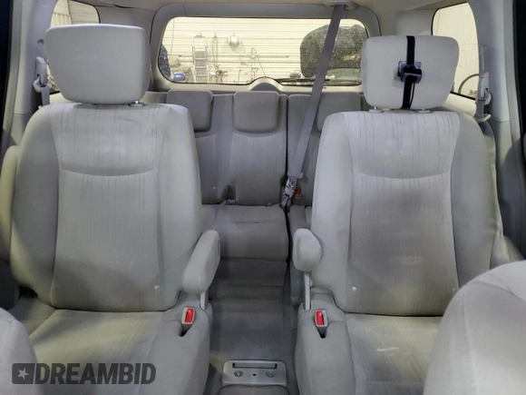 2013 Nissan Quest SV with VIN JN8AE2KP7D9063551, listed as a Copart auction lot 48493155 with 120,689 mi miles and Salvage title. Bid and sale history available at DreamBid. Image 10.