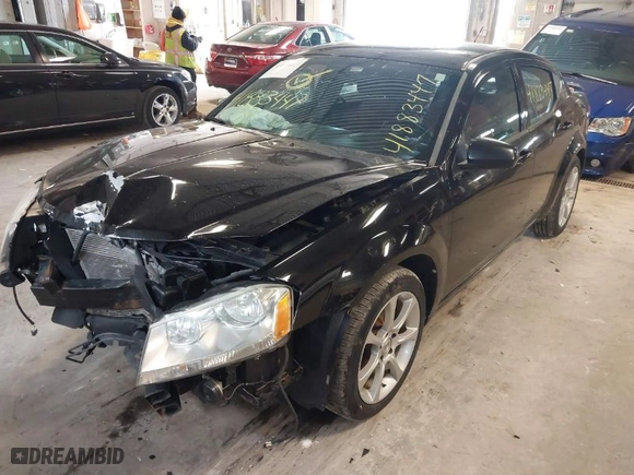 2011 Dodge Avenger Heat with VIN 1B3BD1FG6BN543920, listed as a IAAI auction lot 41883447 with 133,481 mi miles. Bid and sale history available at carsss.com. Image 6.