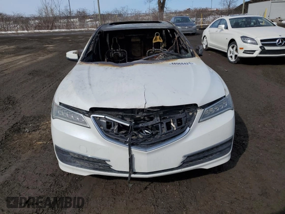 2017 Acura TLX with VIN 19UUB1F37HA800319, listed as a Copart auction lot 48968425 with Not provided miles and Non repairable. Bid and sale history available at DreamBid. Image 5.