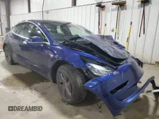 2020 Tesla Model 3 Standard Range Plus with VIN 5YJ3E1EA3LF803784, listed as a Copart auction lot 52881375 with 88,912 mi miles and Salvage Title. Bid and sale history available at DreamBid. Image 4.