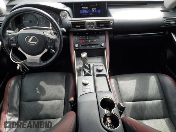 2017 Lexus IS 300 with VIN JTHCM1D2XH5019056, listed as a Copart auction lot 50429755 with 100,513 mi miles and Salvage title. Bid and sale history available at DreamBid. Image 8.