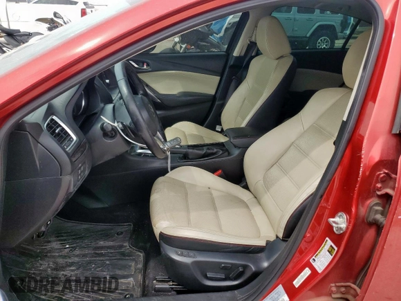 2015 Mazda 6 i Grand Touring with VIN JM1GJ1W64F1168708, listed as a Copart auction lot 50550285 with 121,206 mi miles and Salvage Title. Bid and sale history available at DreamBid. Image 7.
