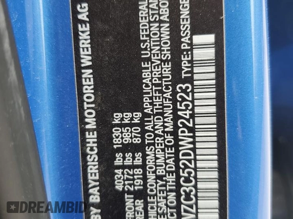 2013 MINI Countryman S с VIN WMWZC3C52DWP24523, выставлен на аукционе Copart как лот 59475405 с пробегом 101 333 миль миль и Списание • Salvage title. История ставок и продаж доступна на DreamBid. Изображение 12.